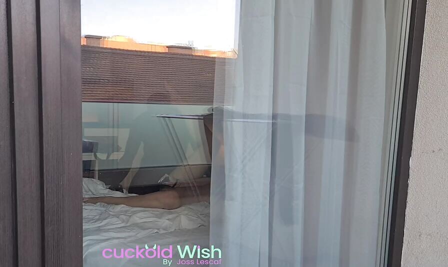 I watch your wife Sata cheat on you with a BBC from my balcony  TAG